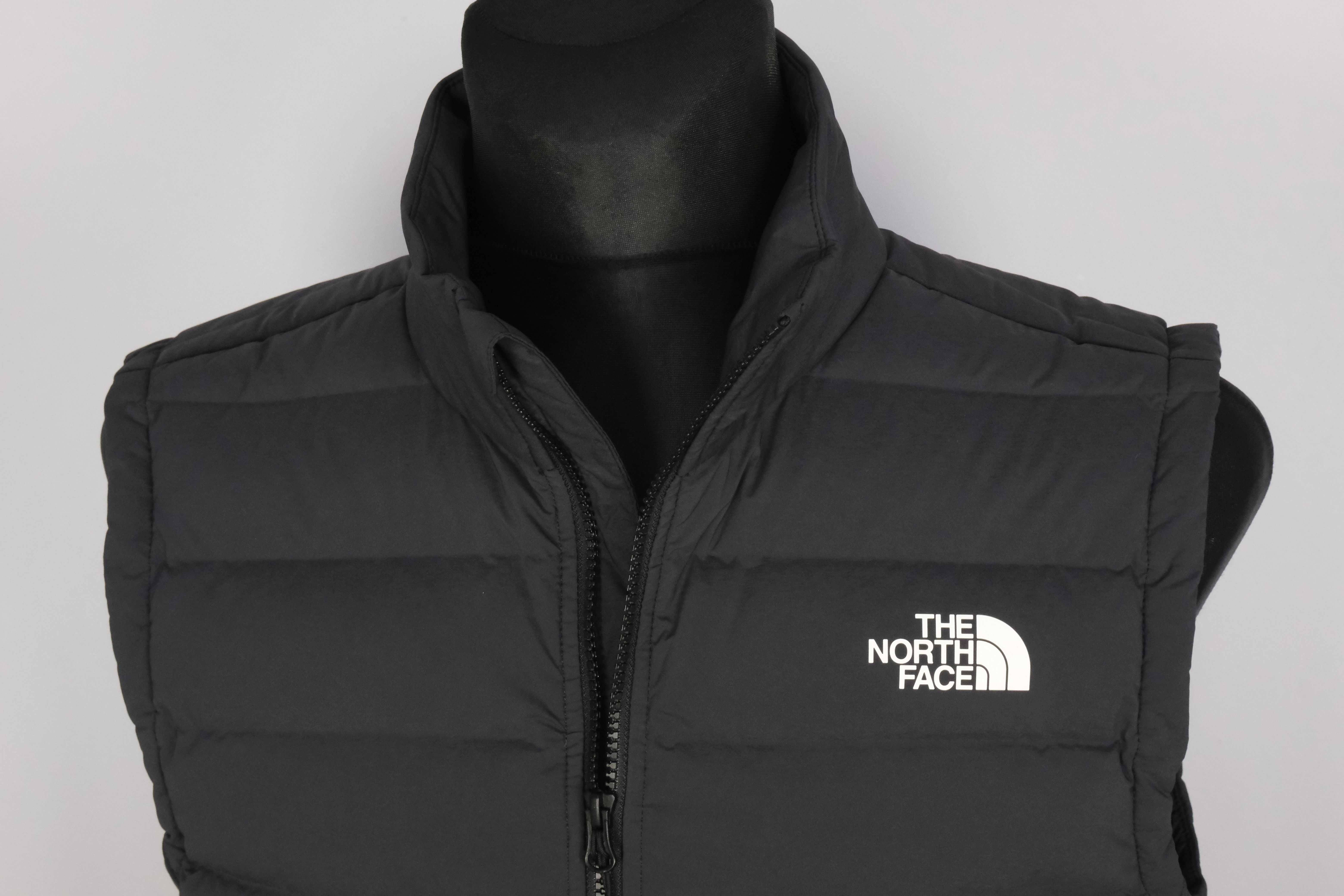 The North Face belleview logo puchowa pikowana 600 r M st idealny