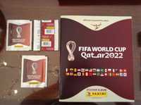 Caderneta Qatar 2022 Panini Mundial Copa FIFA Álbum NOVO + 10 saquetas