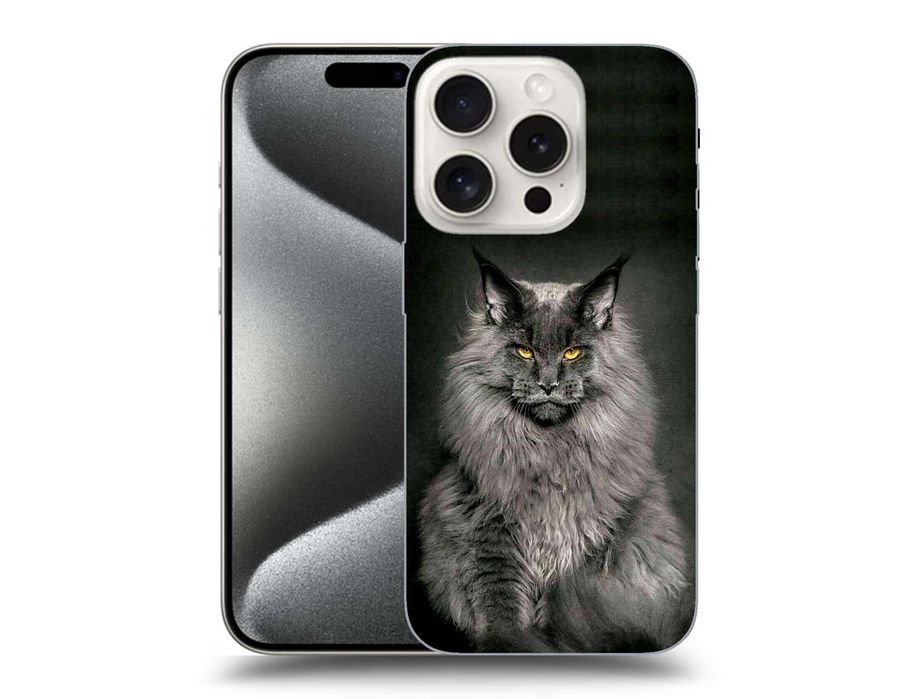 Etui case na telefon kot Maine Coon dla iPhone Samsung Huawei Xiaomi