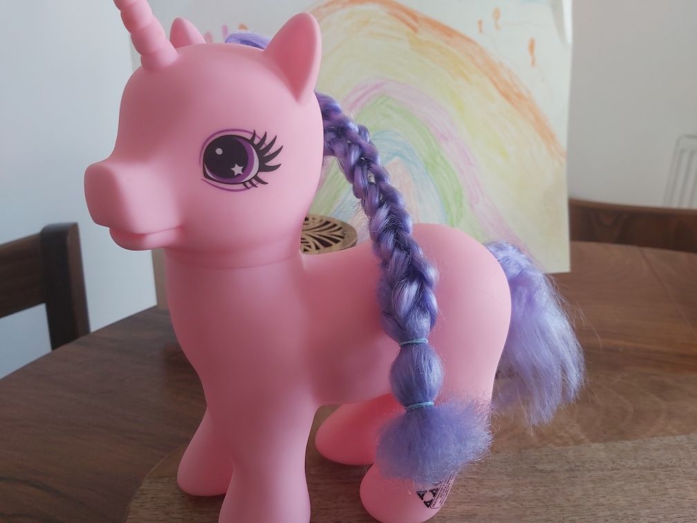 Kucyk pony różowy plastikowy