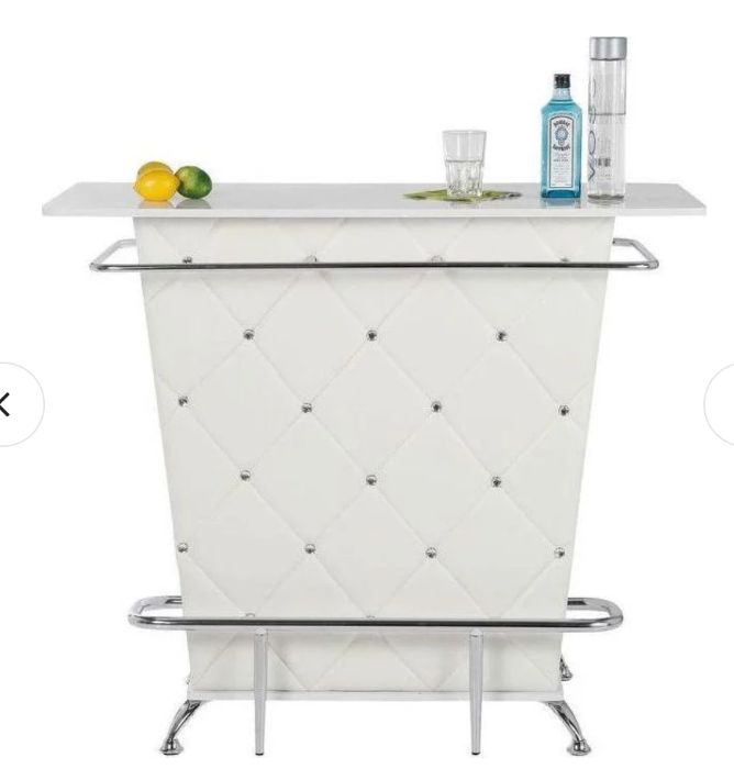 Biały barek glamour  (SF Meble)