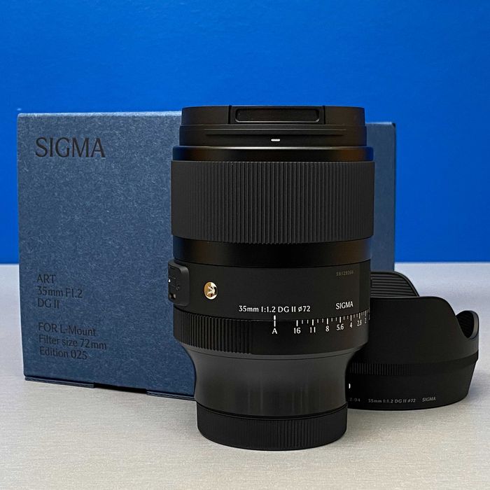 Sigma ART 35mm f/1.2 DG II | L-Mount | NOVA | 5 ANOS DE GARANTIA