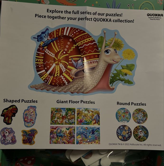 Великий підлоговий пазл