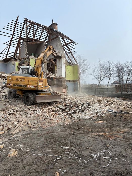 Rozbiórki wyburzenia prace ziemne