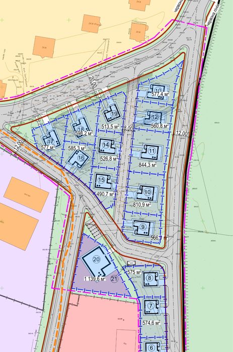 Продаю ділнку 5.39сот Опришківці під забудову, всі комунікації поруч