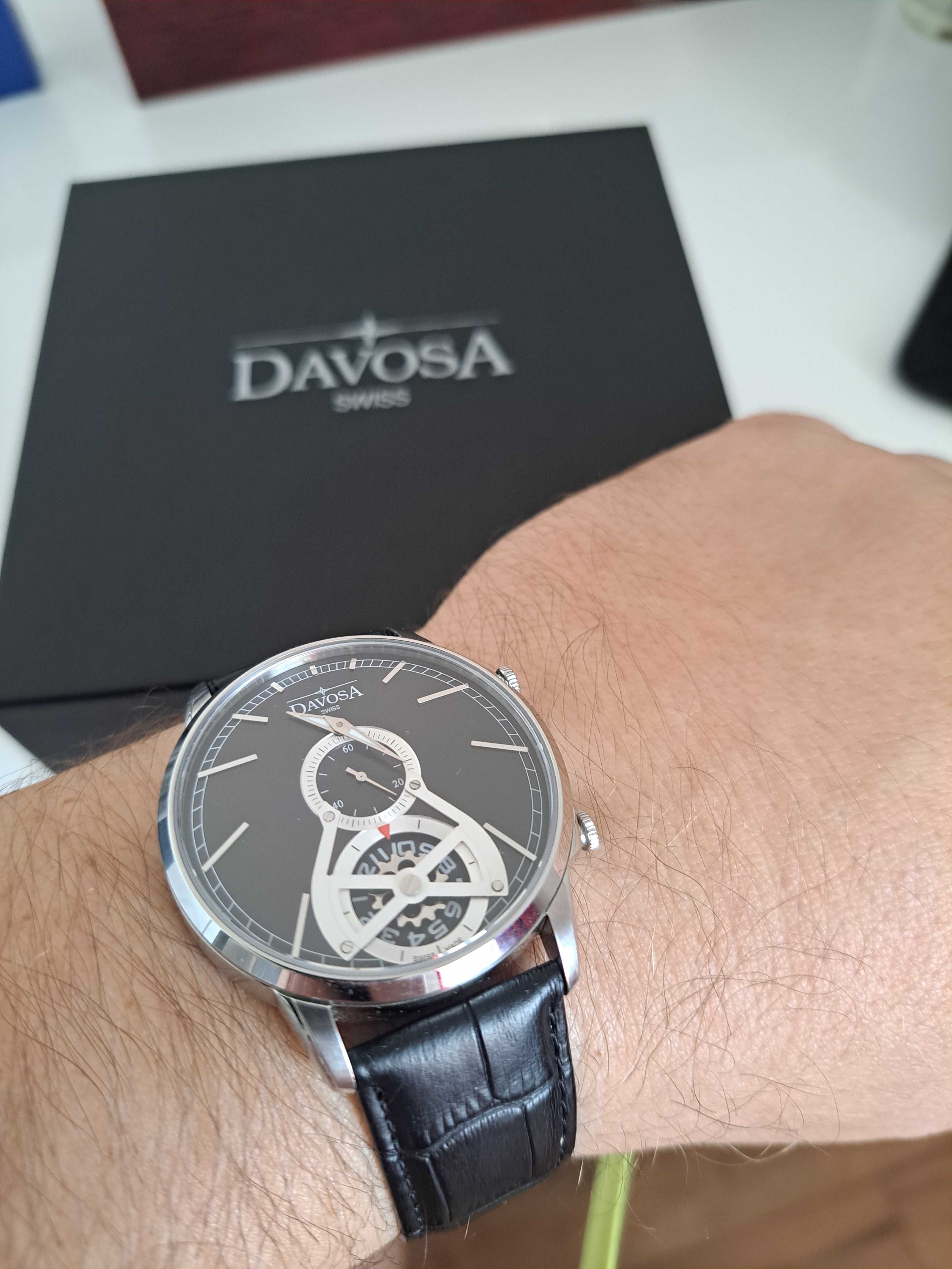 Davosa Cuero chronograf szafirowe szkło swiss