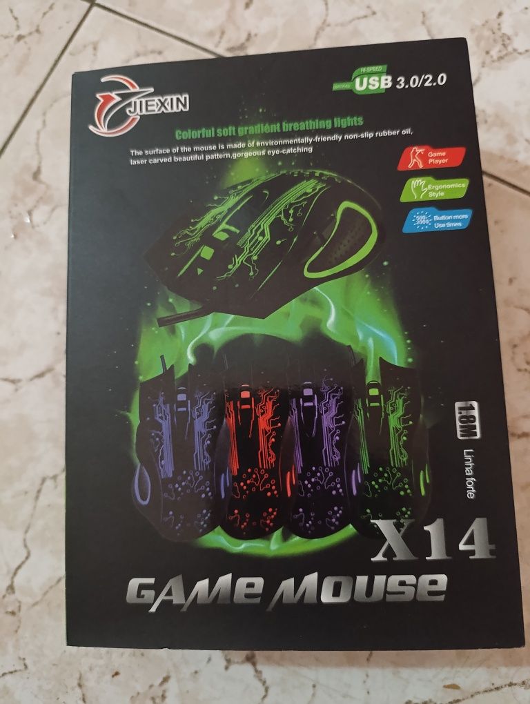 Mousse rato gaming