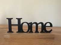 Napis Home dekoracja dom