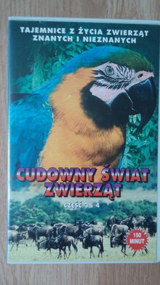 Cudowny świat zwierząt VHS komplet