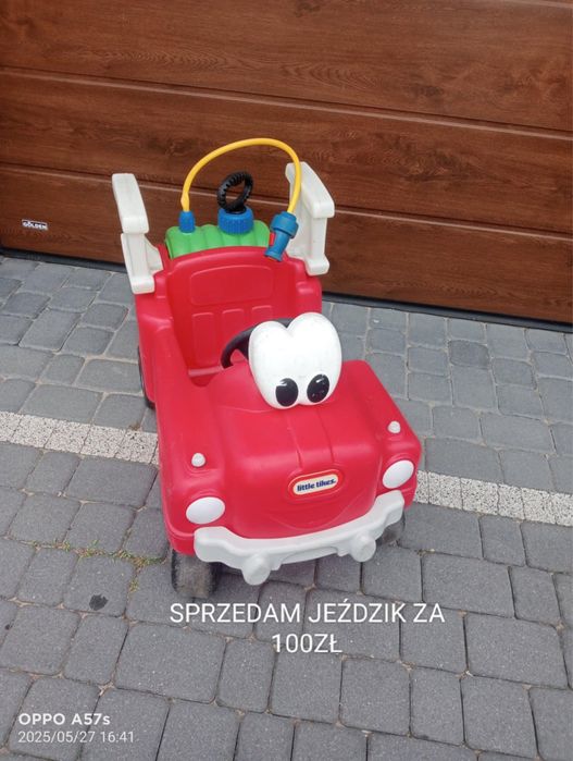 Jeździk wóz strażacki na wode