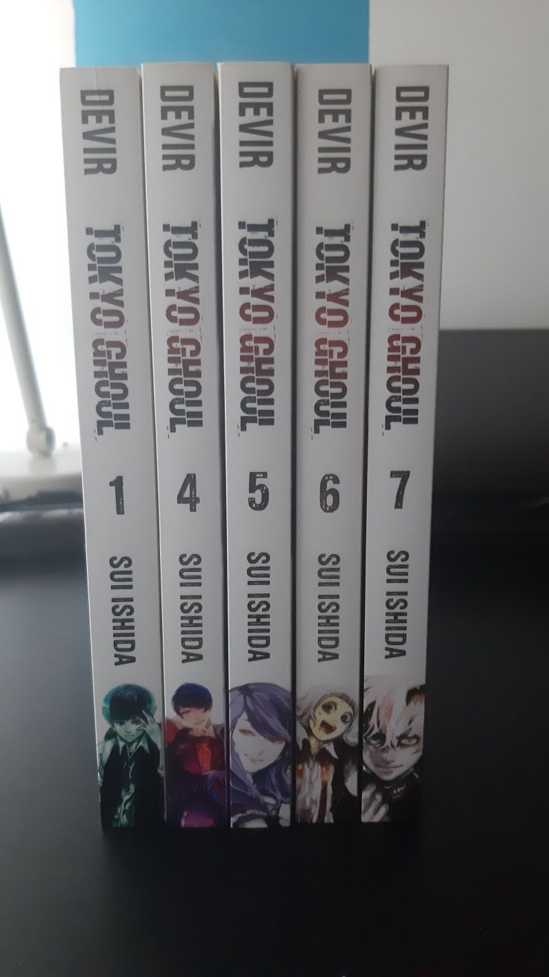 Manga Tokyo ghoul vol1/4-7