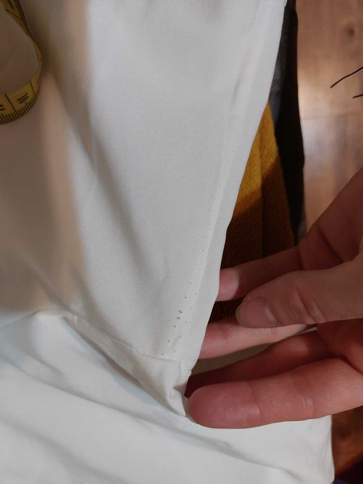 Biała sukienka maxi długa krotki rekaw arabska cudowna piękna l xl 2xl