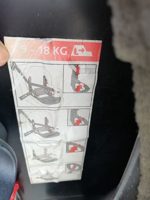 Cadeira auto da marca Pré Natal 9-18 e 15-25 kg