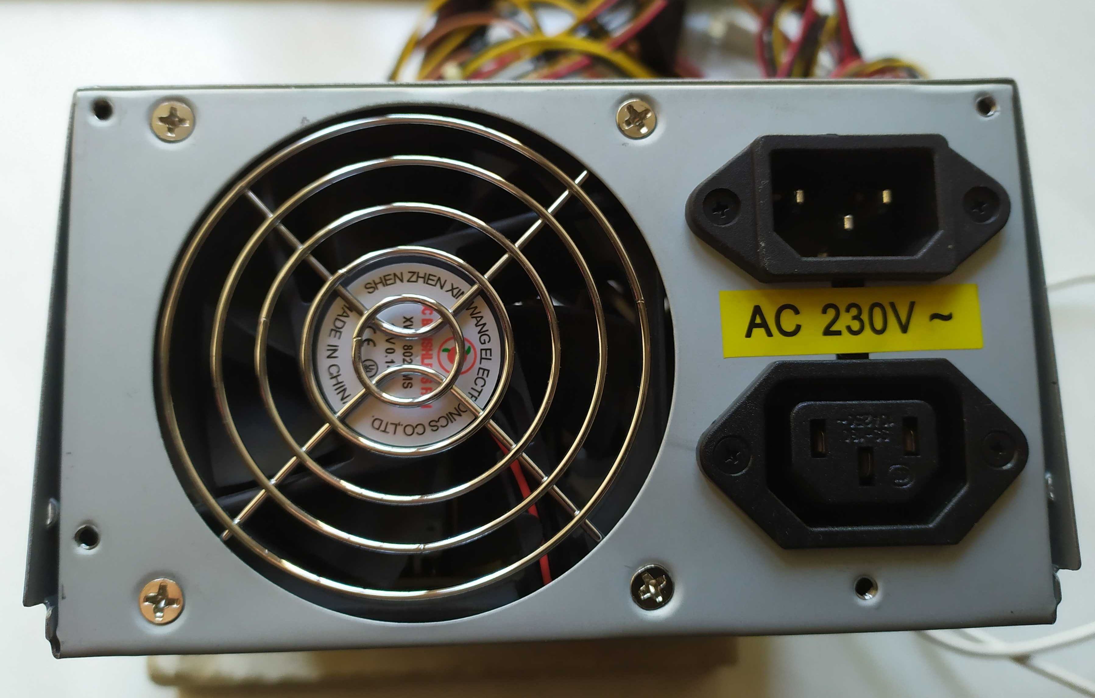 Блок питания  компьютера ATX/BTX pover supply 500 W под ремонт
