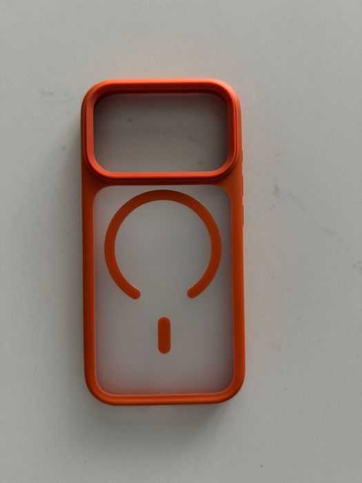 etui / case do iphone 17 pro pomarańczowe