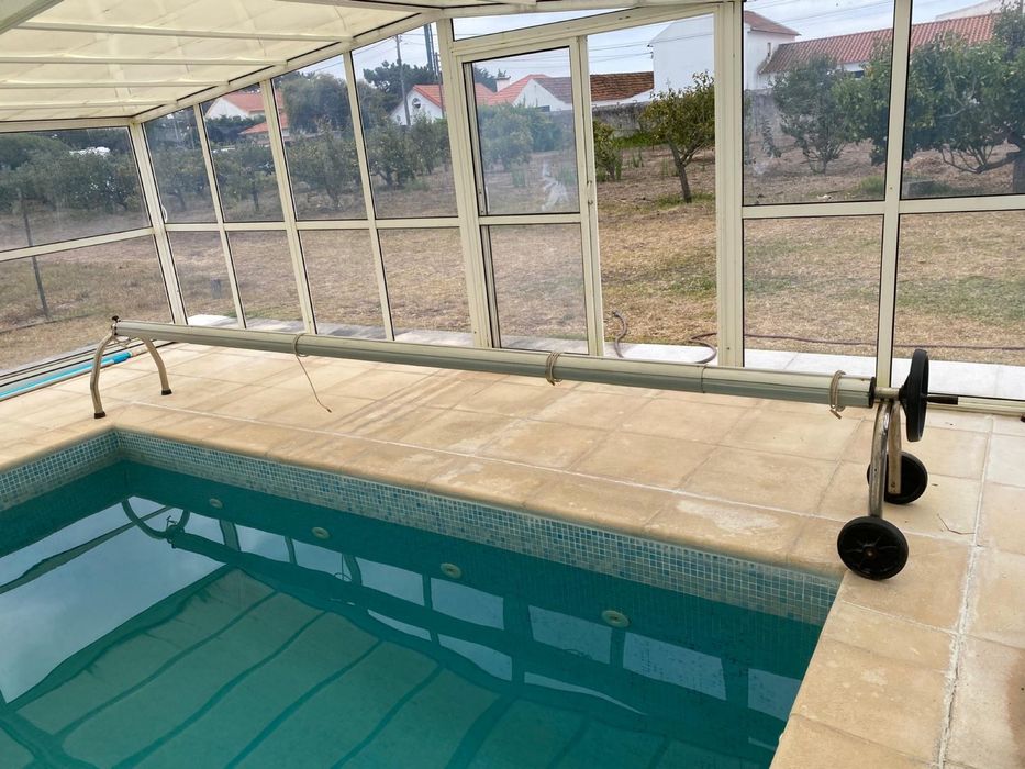 Enrolador de cobertura de piscina