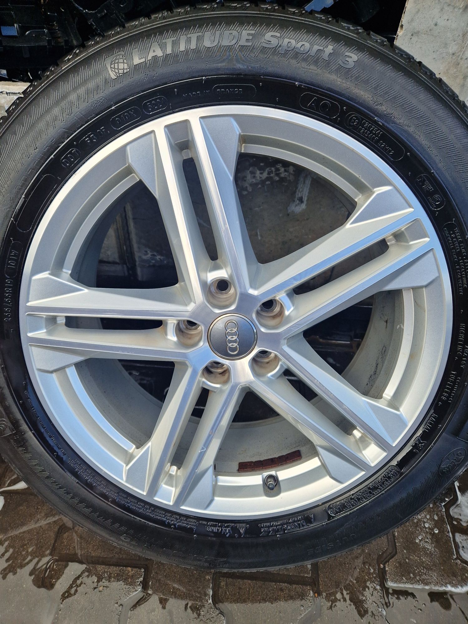 Oryginalne Koła Audi Q5 SQ5 S-line 235/55R19 39/21r. Lato Michelin 7mm
