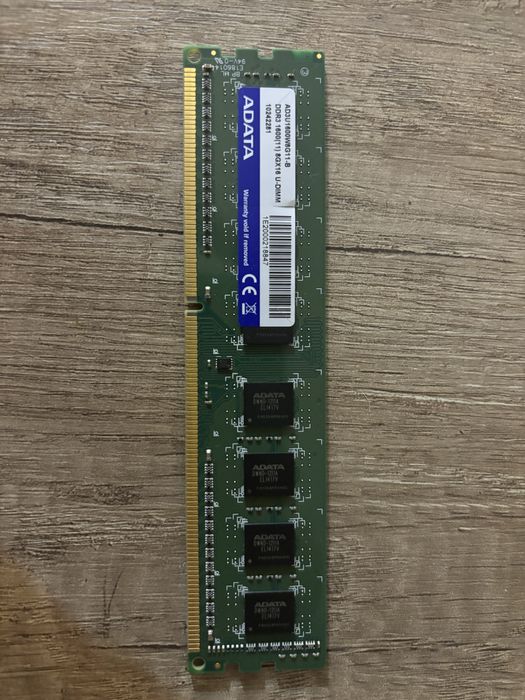 Pamięć Ram DDR3 8Gb taktowanie 1600 mhz