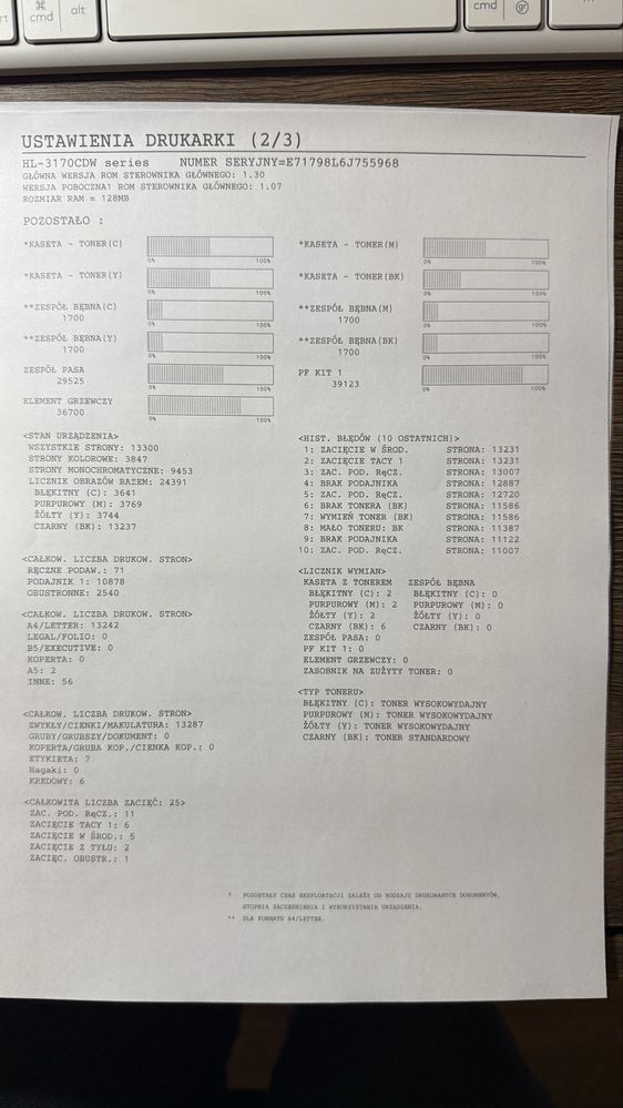 Drukarka Brother HL-3170 CDW