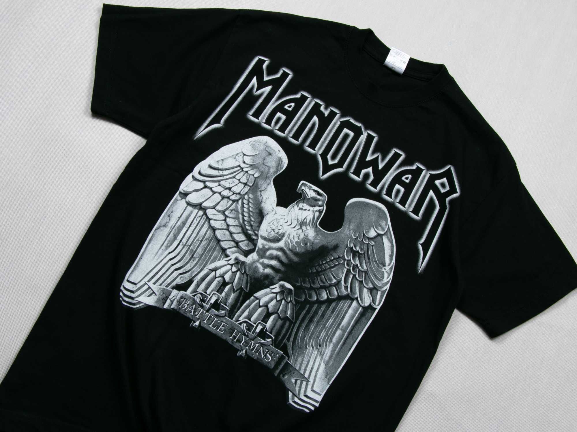 T-shirt Manowar M power metal doubleprint