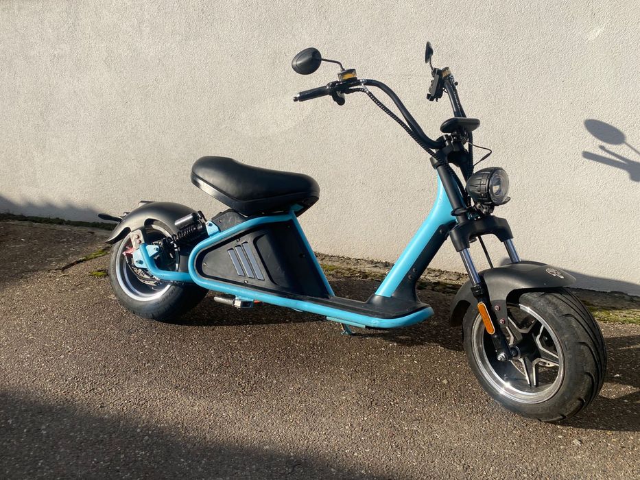 chopper skuter elektryczny szerokie koła hulajnoga City coco m2 future