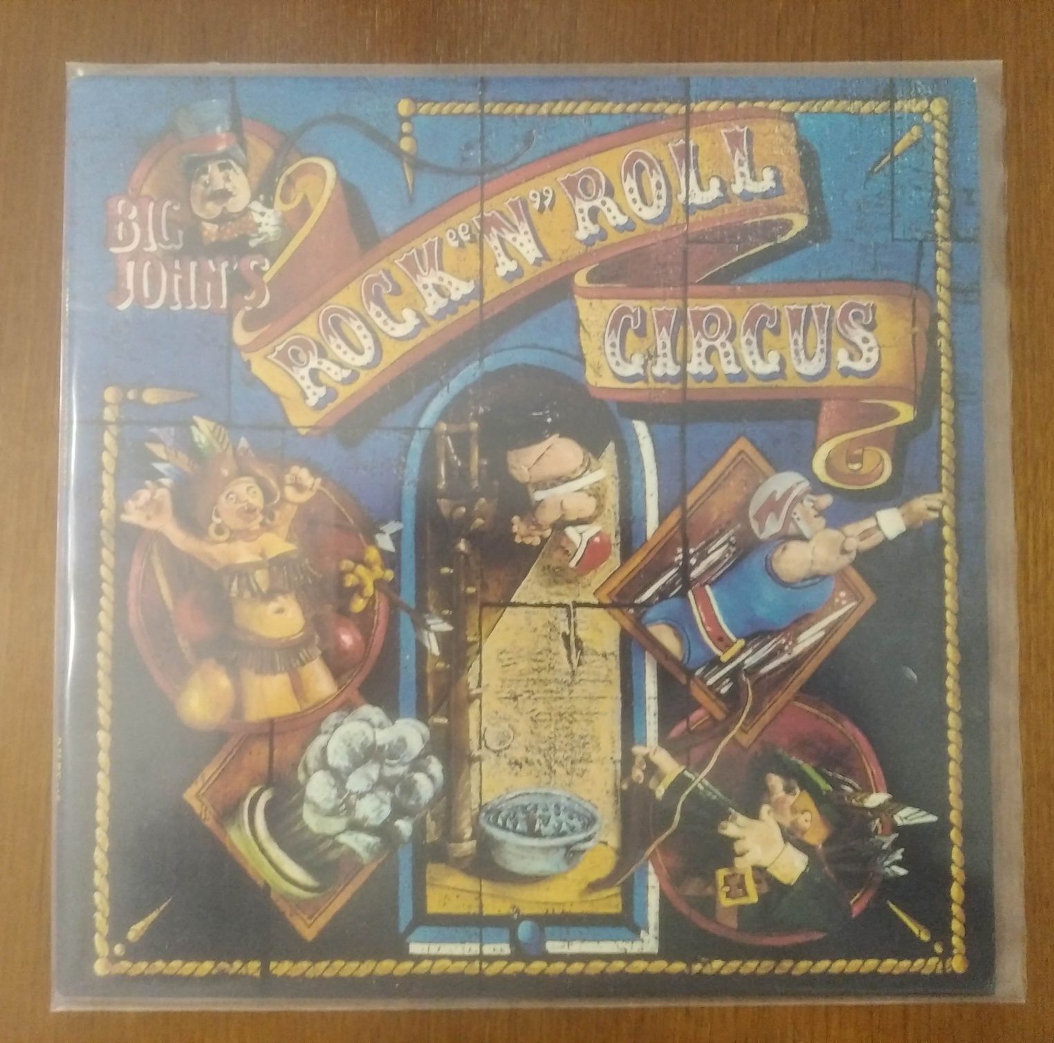 Big John's disco de vinil "Rock 'n' Roll Circus