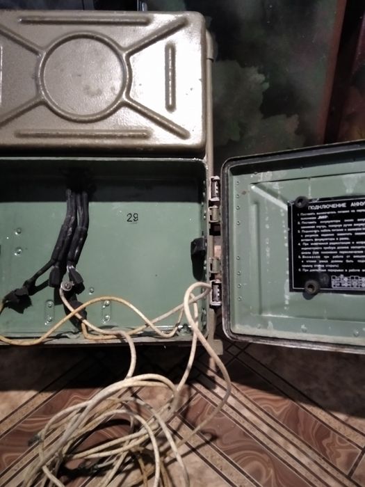 Рация армейская р407 ссср