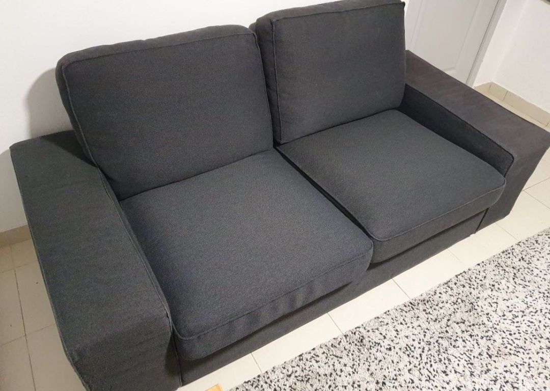 Sofá ikea Kivik antracite