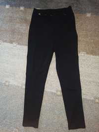 Czarne eleganckie spodnie rozmiar s