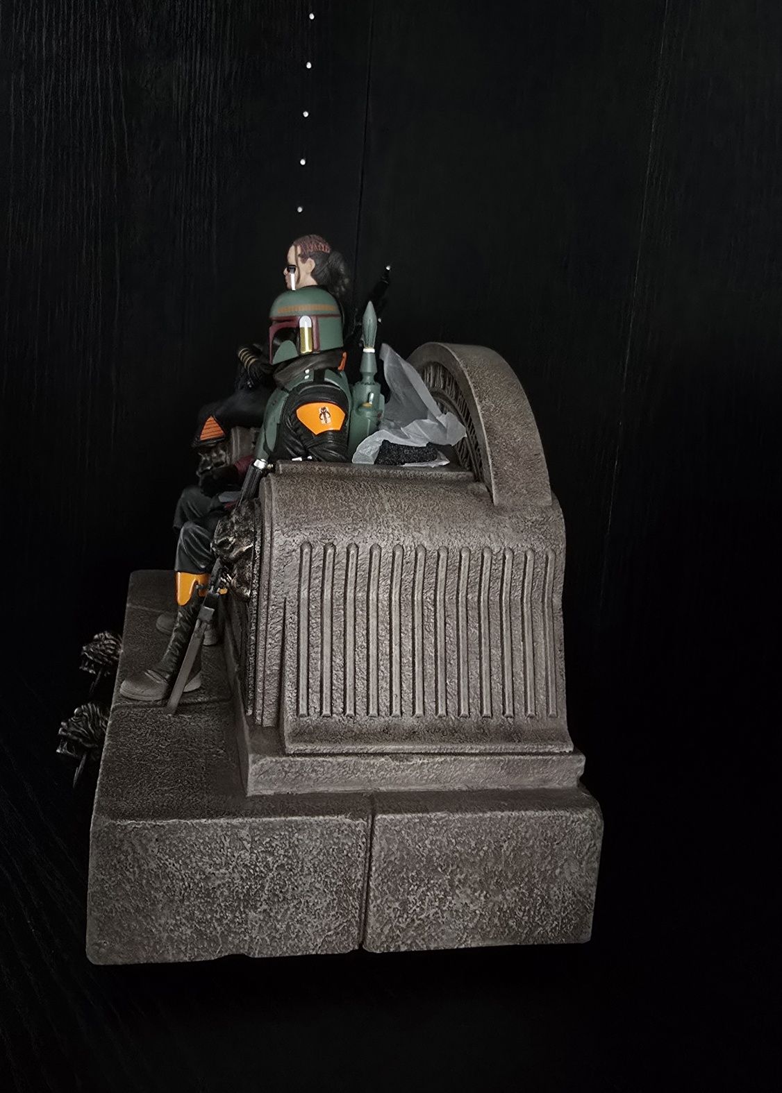 Bobba Fett and Fennec Shand Iron Studios 1/10  estátua