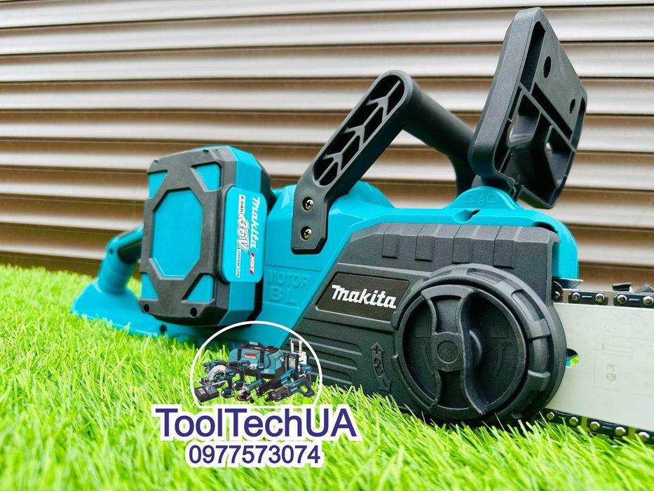 Акумуляторна цепна пила Makita DUC356BL Зарядка на 2 АКБ 36/8 2 режими