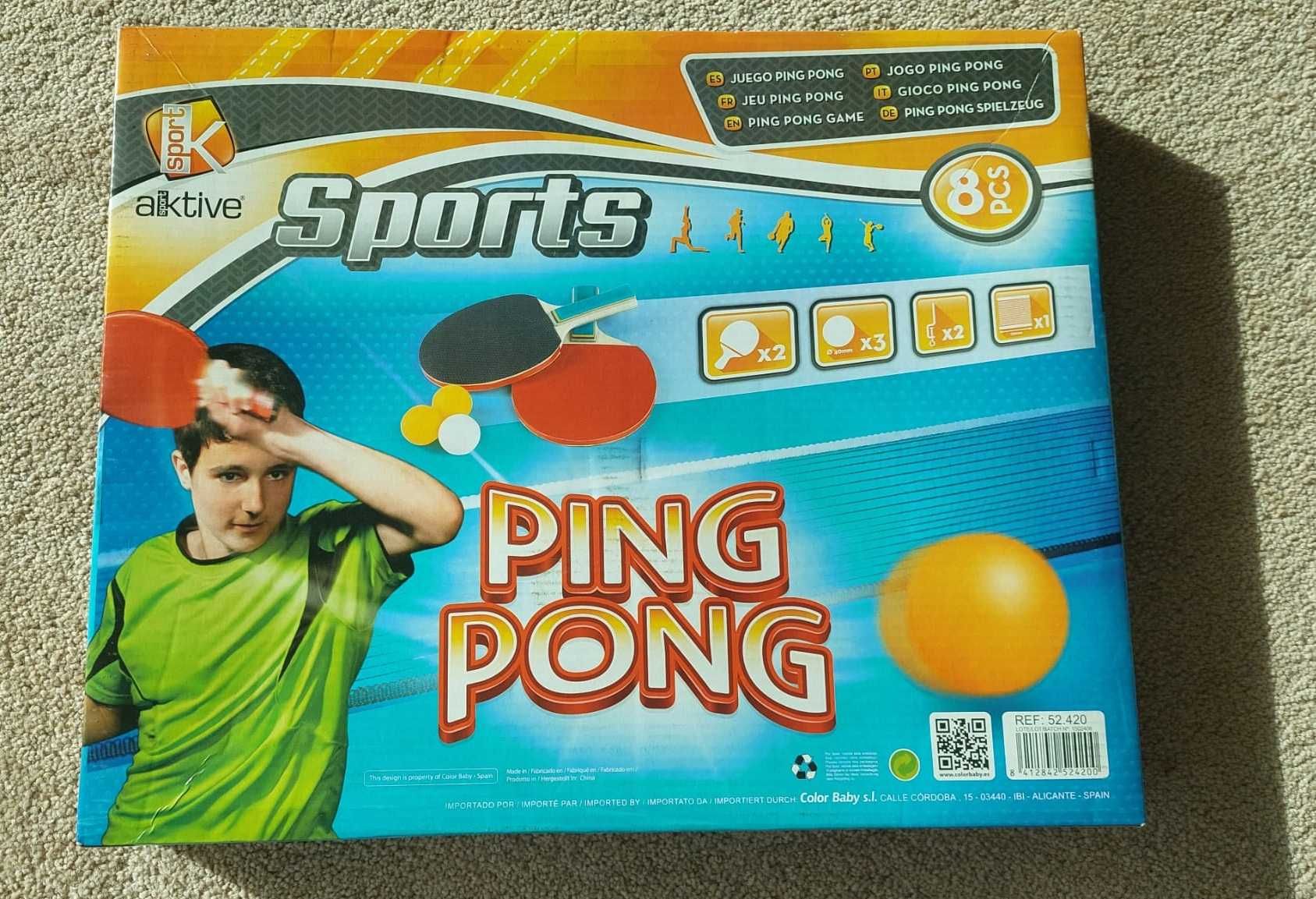 Set Acessorios para Mesa de Ping Pong Aktive Sport