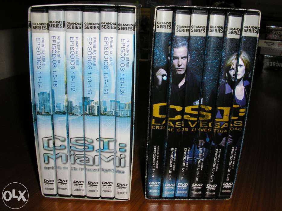 Séries CSI Miami e CSI Las Vegas