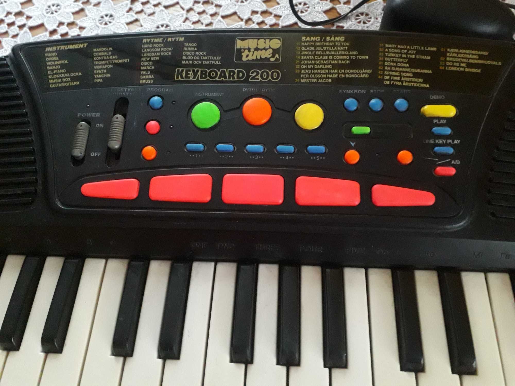 Organy keyboard 200