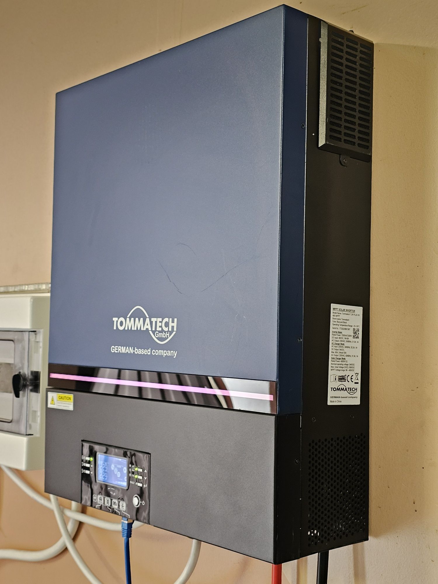 Гібридний інвертор Tommatech PLUS 7.2kW 48V / 2 MPPT 8000W