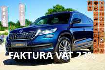 Skoda Kodiaq LAURIN&KLEMENT acc kamery 360 ful led skora PANORAMA adc BLIS 7 os 4x4