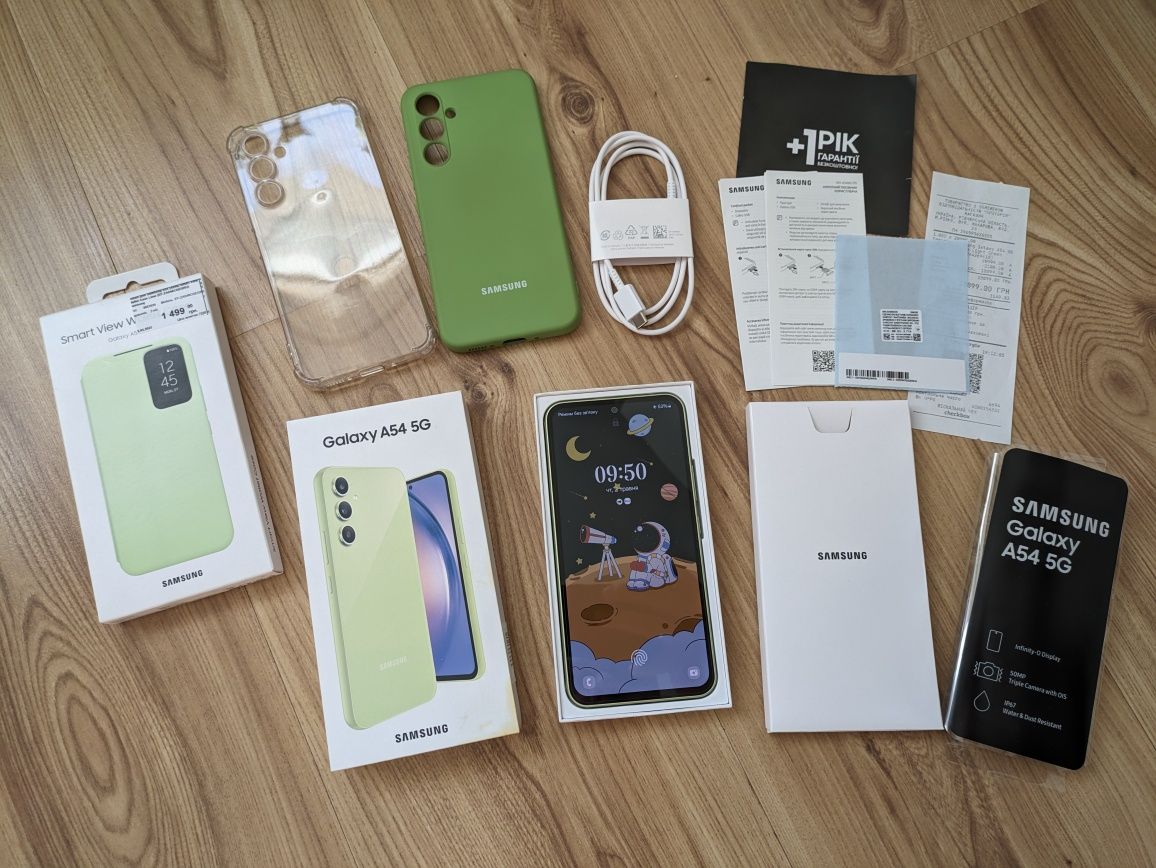 Продам Samsung Galaxy A54 5G 8/256Gb (2sim) Awesome Lime Neverlock