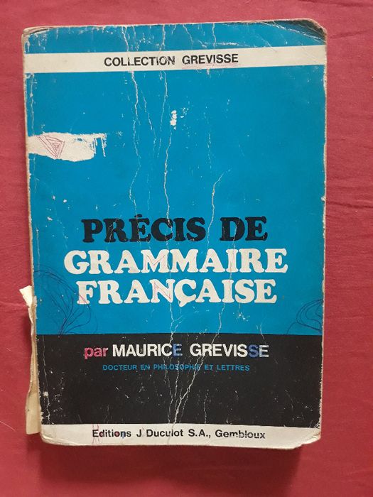 Precis de Grammaire Francaise podręcznik gramatyka francuski