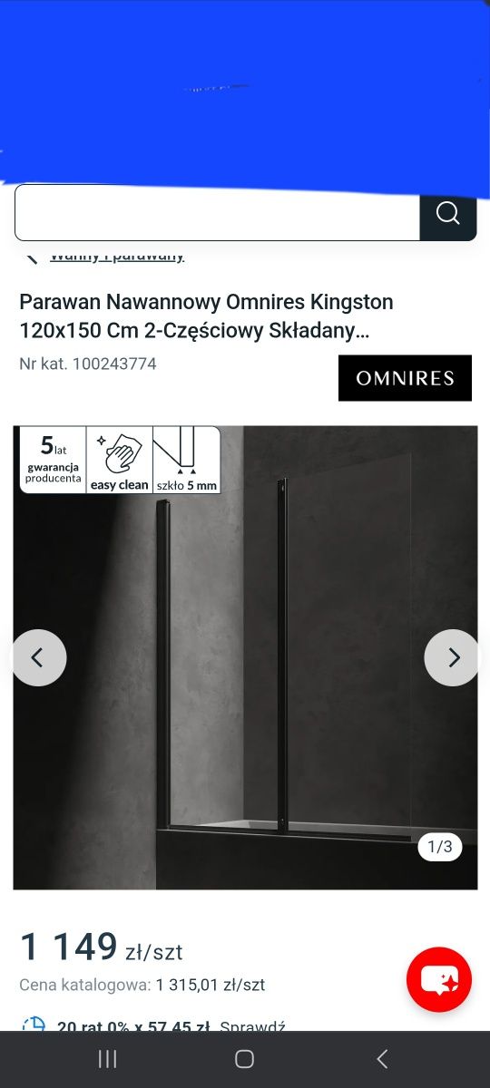 Parawan nawannowy nowy