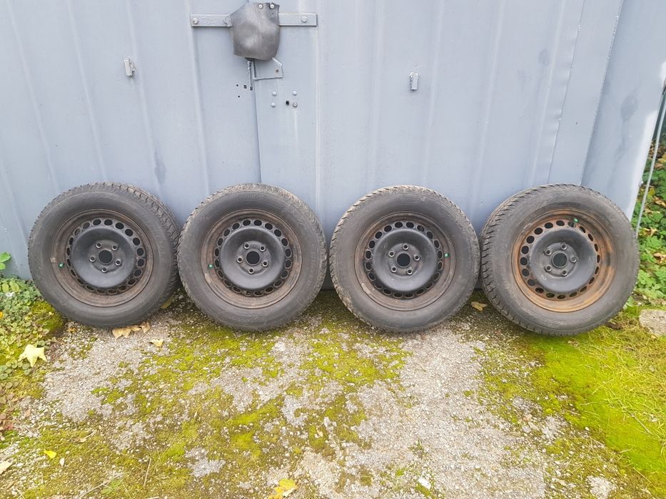 Продам диски з шинами r15 195/65 5*112