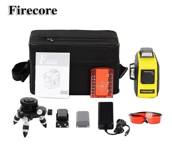 3D Firecore F93T-XR Professional Лазерный нивелир лазерный уровень