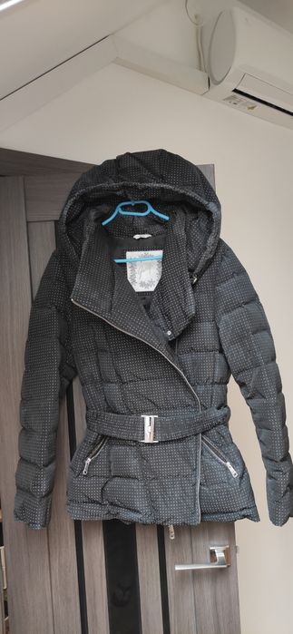 Зимова пухова куртка, куртка з хутром Zara