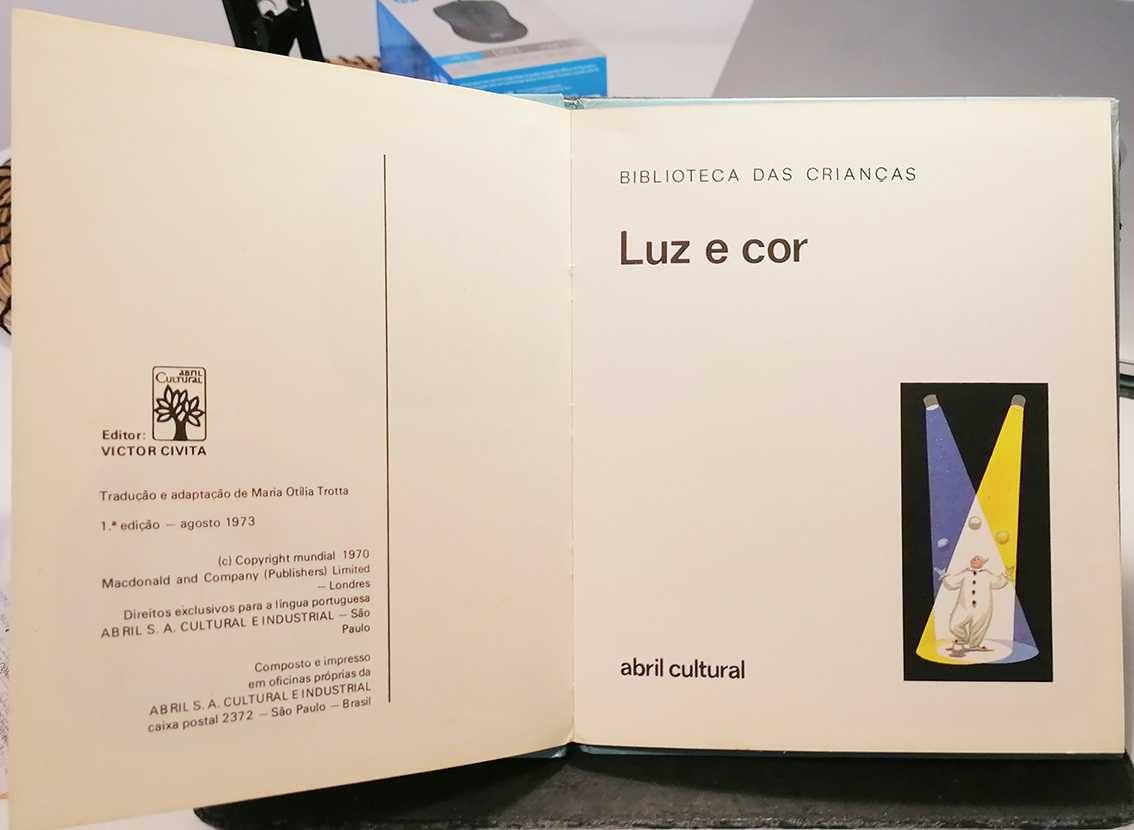 Luz e Cor (Biblioteca das Crianças) - 1973