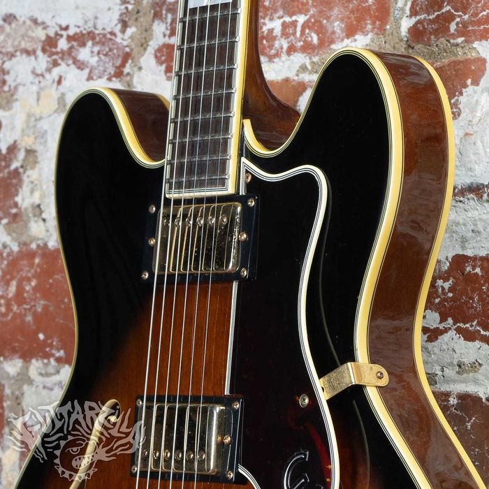 Epiphone Sheraton II 1996 Violin Burst Samick Korea