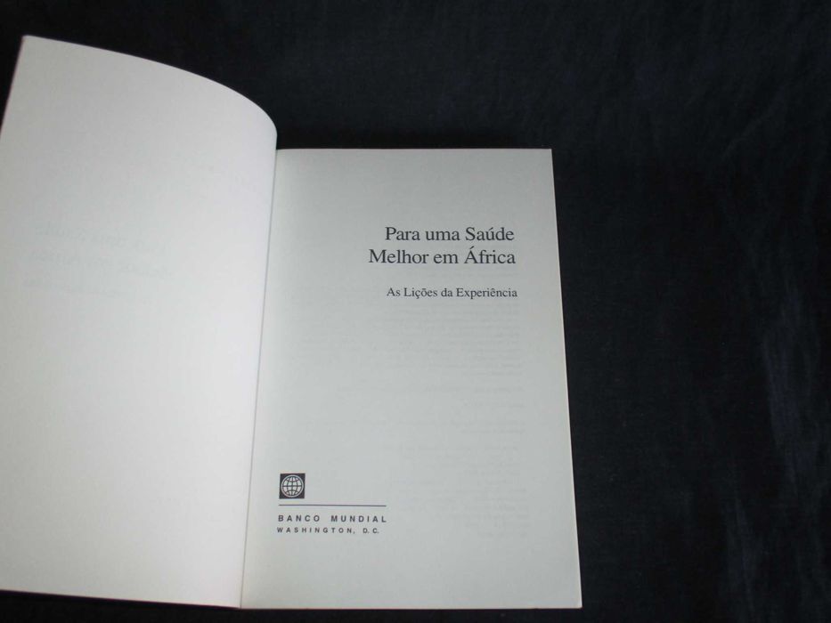 Livro Para uma Saúde Melhor em África