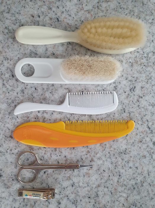 Canpol babies Nuk miękka szczotka grzebyczek cążki nożyczki paznokci