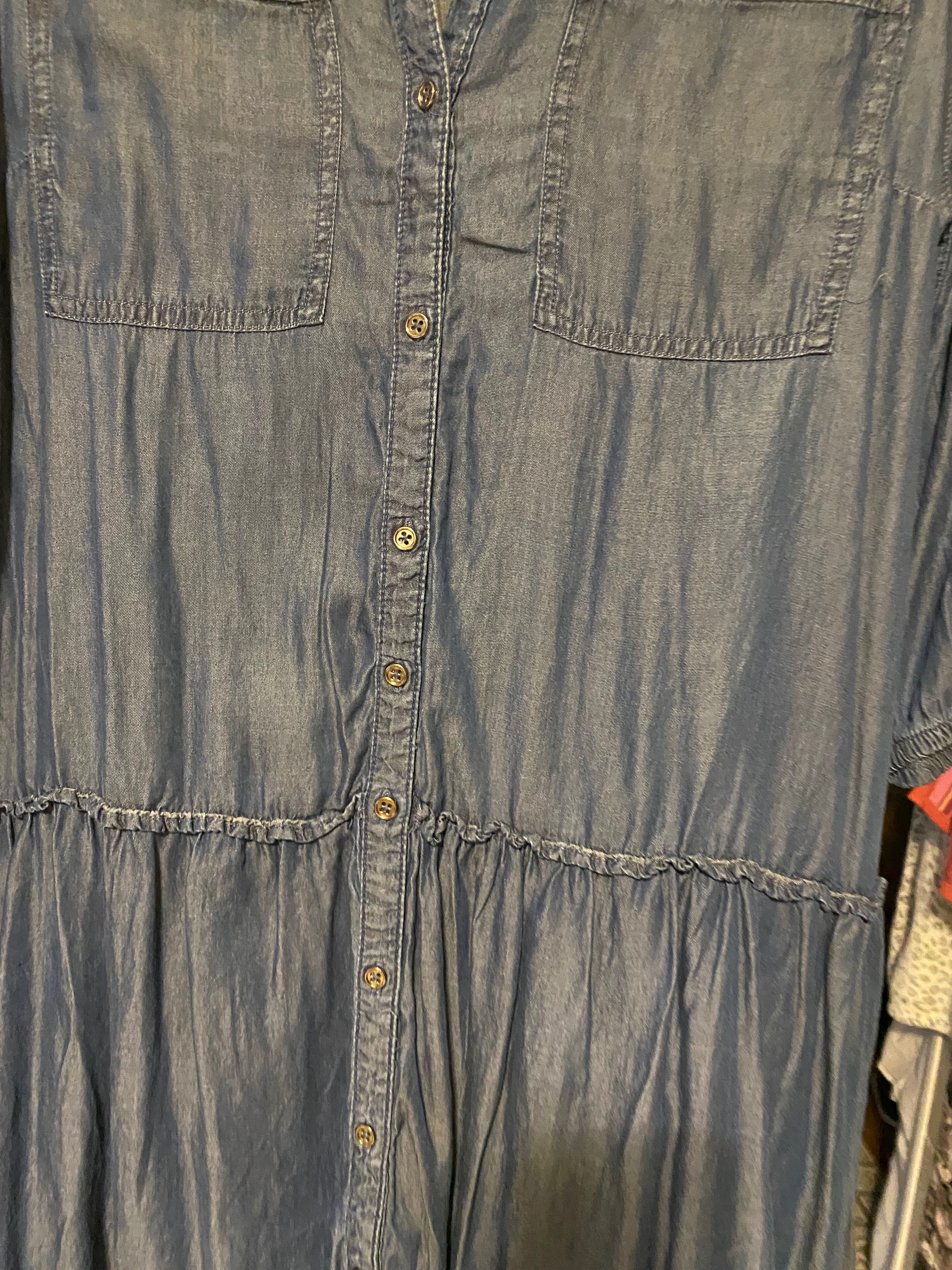 Платья летние легкий джинс
