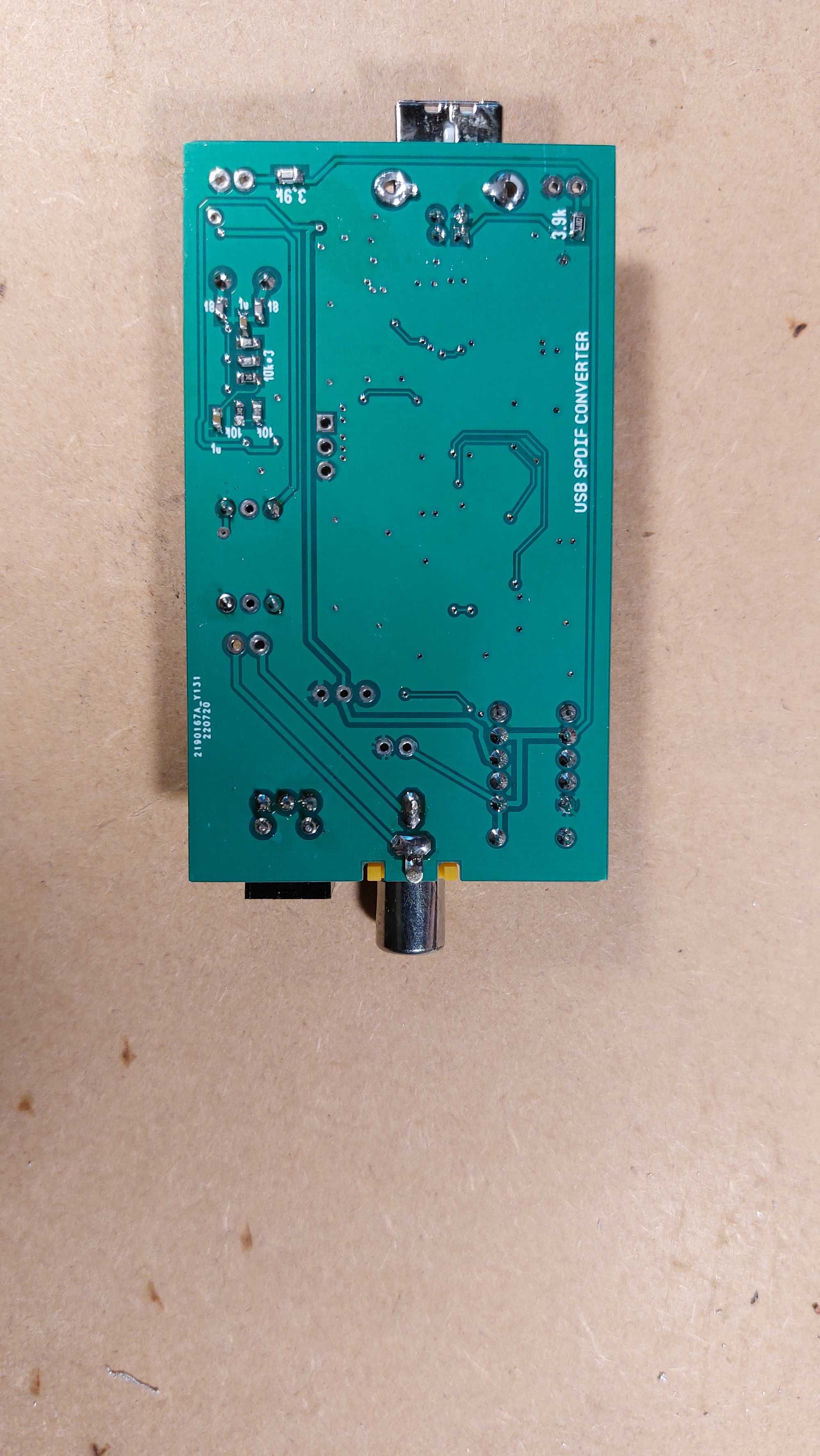 Конвертор USB - SPDIF коаксиал