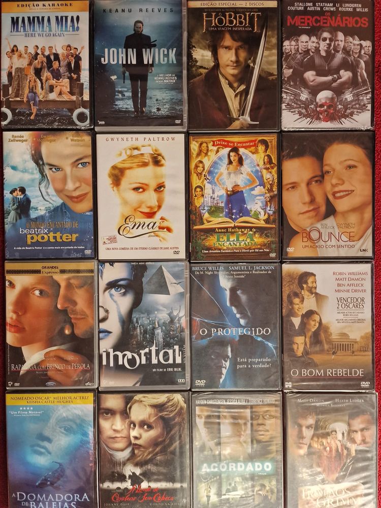 20 Filmes DVD - Conjunto 10€