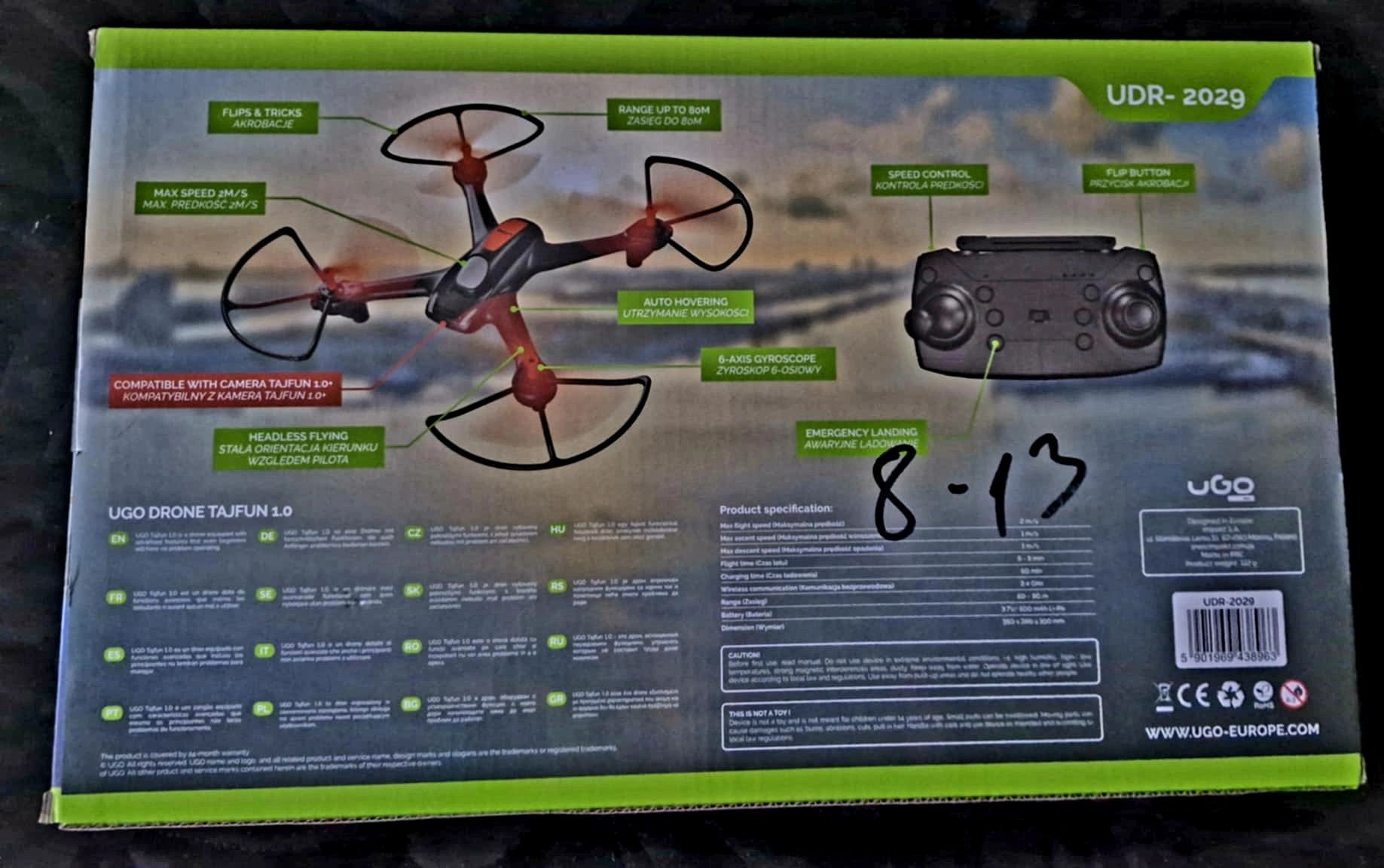 Dron UGo Tajfun 1